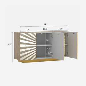 Modern Light Buffet (59'')