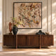 Lira Ash Fluted Media Console (79'')
