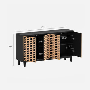 Vault Vintage 4-Door Buffet (63'')