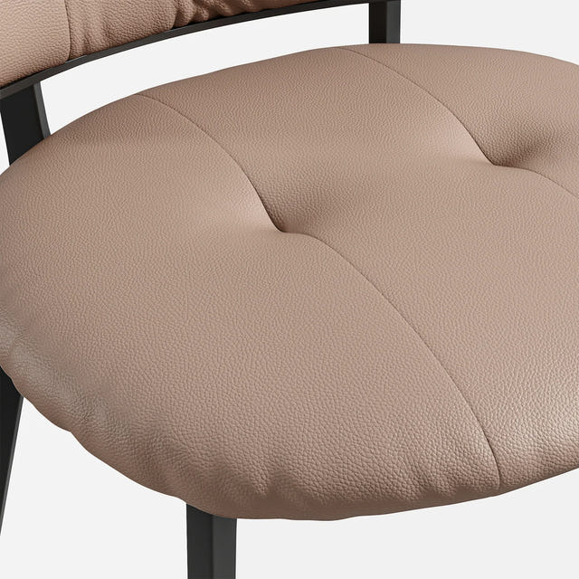 Modern Upholstered Dining Chairs (Set of 2)