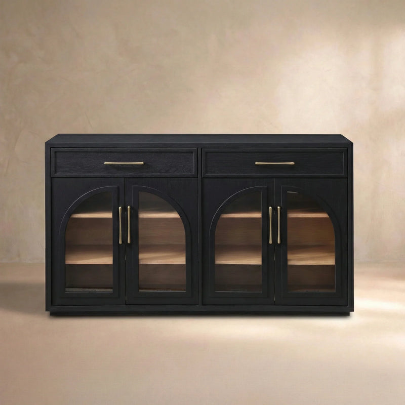 Artemis Two-Tone Arched Sideboard (63")