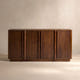 Lira Ash Fluted Sideboard (64'')