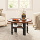 Round Two-tiered Coffee Table (31'')