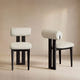 Woce Bouclé Dining Chair (Set of 2)