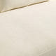 Giverny White Cotton & Linen Curved Sectional Sofa (158")