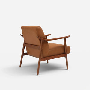 Nestor Genuine Leather Accent Chair