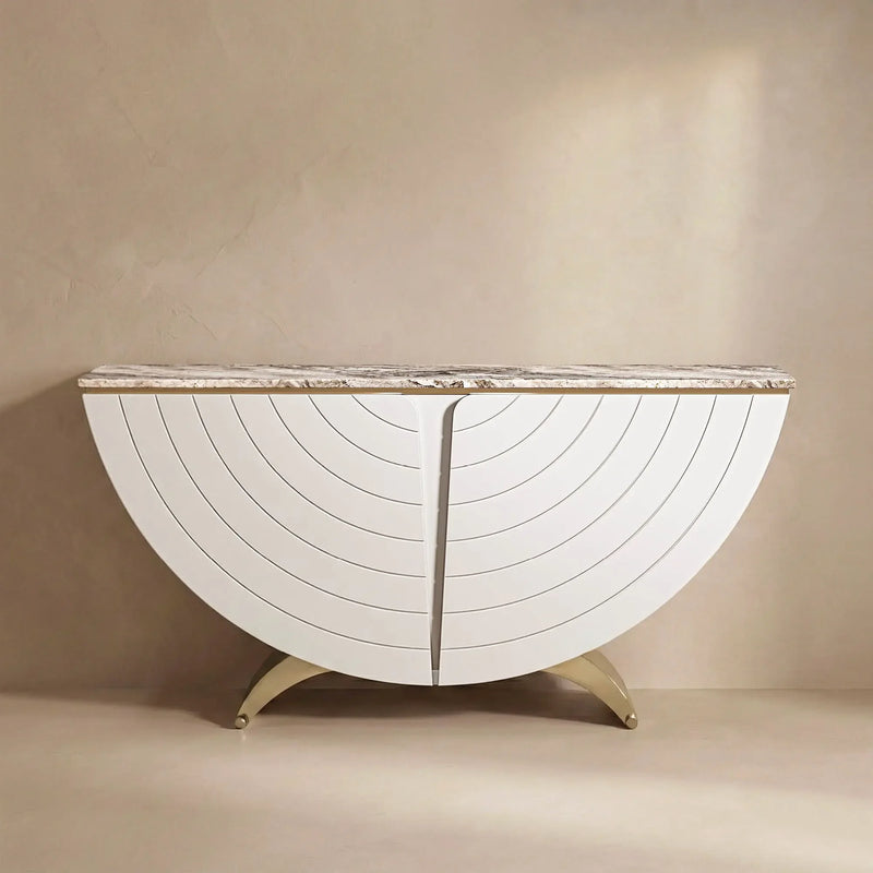 Marble Top Console Table (62'')
