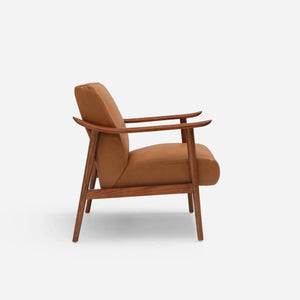 Nestor Genuine Leather Accent Chair