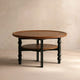 Round Two-tiered Coffee Table (31'')
