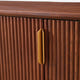 Esmond Fluted Oval Media Console (70")