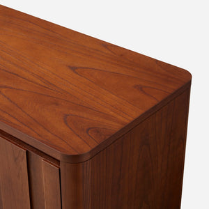 Vidar Carved Mindi Wood Sideboard (83")