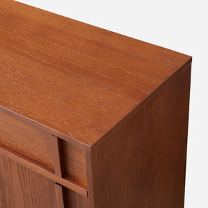 Walden Walnut Geometric Sideboard (71")