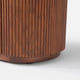 Esmond Fluted Oval Media Console (70")