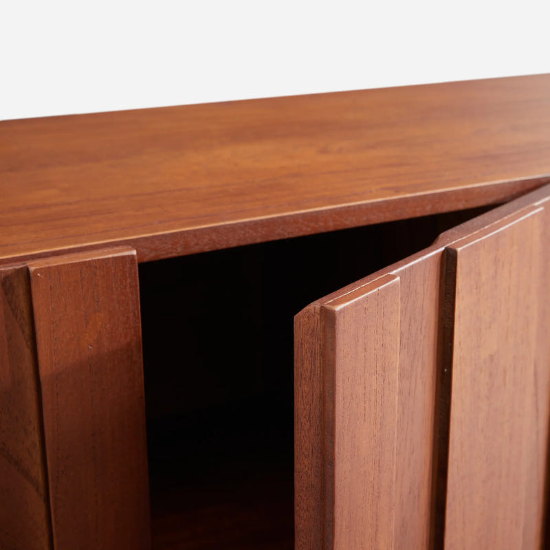 Vidar Carved Mindi Wood Media Console (78")