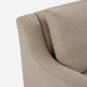 Arden Oatmeal Cotton & Linen Sofa with Ottoman (101")