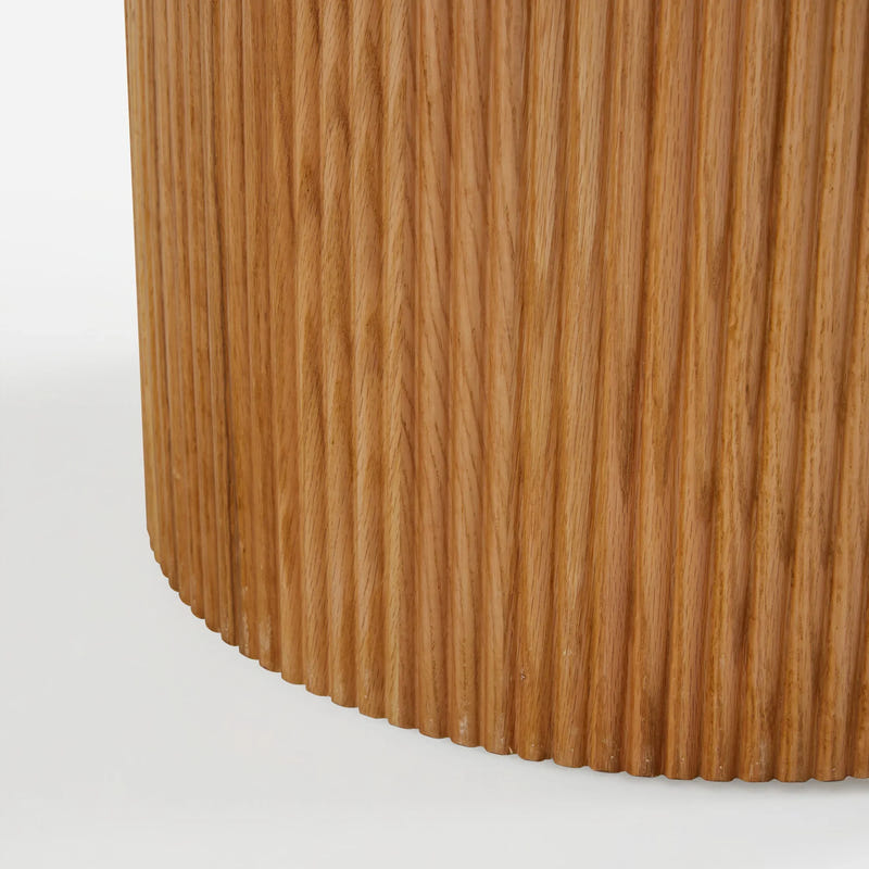 Esmond Fluted Round Dining Table (47")