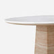 Merano White Round Dining Table (47")
