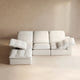 Swofy 3-Seater Chenille Sectional L-Shaped (118'')