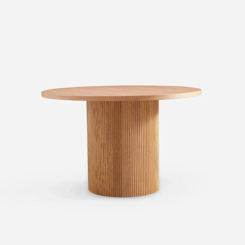 Esmond Fluted Round Dining Table (47")