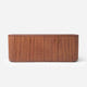 Esmond Fluted Oval Media Console (70")