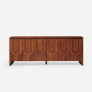 Vidar Carved Mindi Wood Sideboard (83")