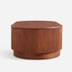 Esmond Fluted Oval Coffee Table (55")