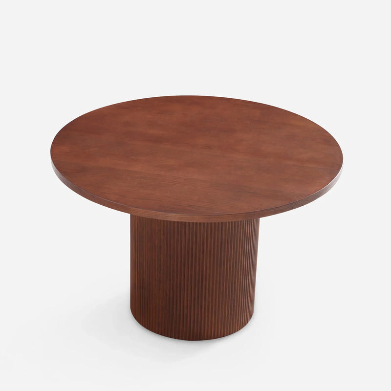 Esmond Fluted Round Dining Table (47")