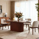 Esmond Fluted Rectangle Dining Table (84")