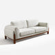 Darcy Gray Cotton & Linen Sofa (89")