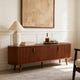 Esmond Fluted Oval Media Console (78")