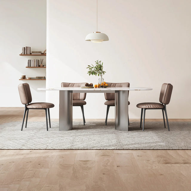 Modern Upholstered Dining Chairs (Set of 2)