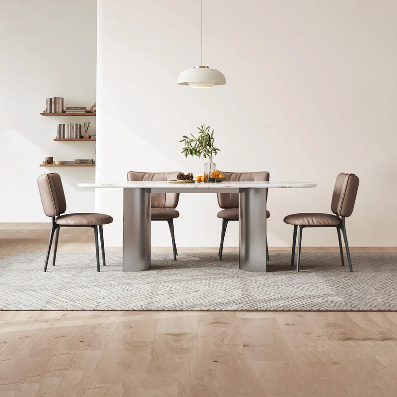 Modern Upholstered Dining Chairs (Set of 2)