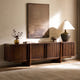 Lira Ash Fluted Media Console (79'')