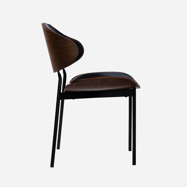 Helios Leather Dining Chairs (Set of 2)