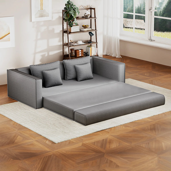 Snooly Convertible Corduroy Sofa Bed (82'')