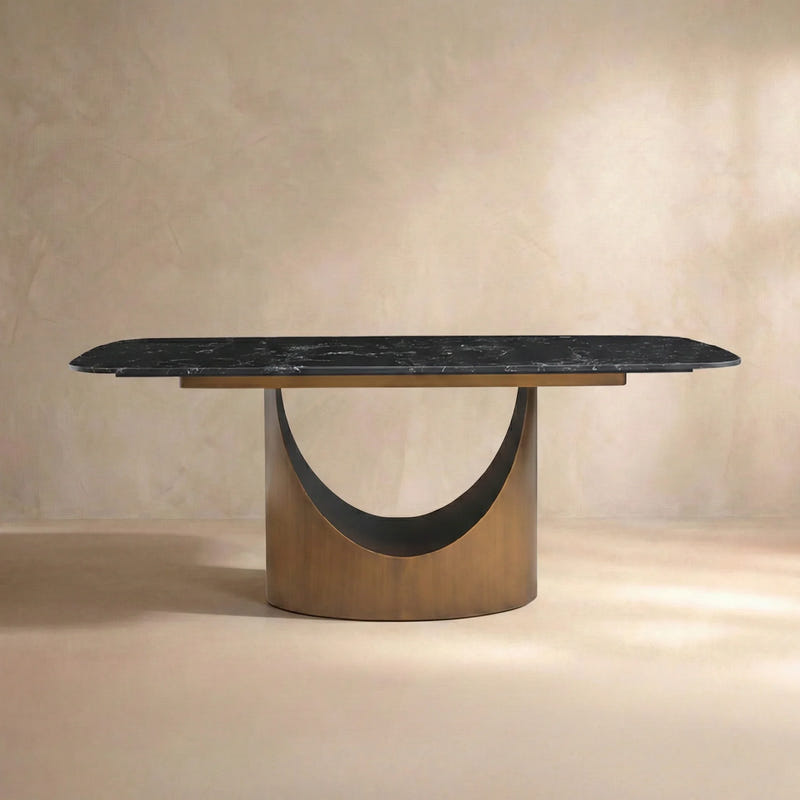 Arcstone Rectangle Dining Table (71'')