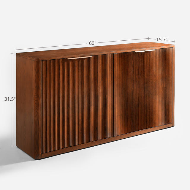 Calenor Fluted Rectangular Sideboard (60'')