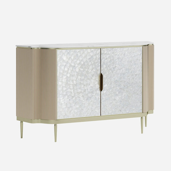 Arcelle Sintered Stone Fluted Sideboard (59")