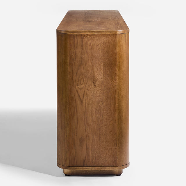 Elowen Oak Curved Sideboard (63'')