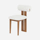 Woce Bouclé Dining Chair (Set of 2)
