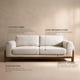 Darcy Gray Cotton & Linen Sofa (89")