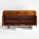 Kalen Ash Wood Geometric Sideboard (63'')