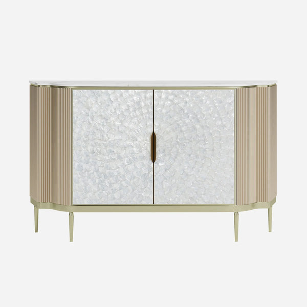 Arcelle Sintered Stone Fluted Sideboard (59")