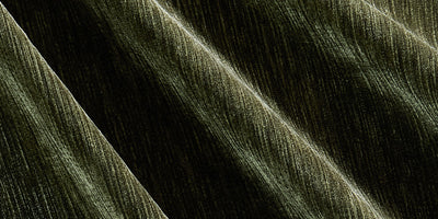 Green Textured Chenille