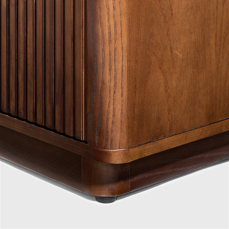 Lira Ash Fluted Sideboard (64'')