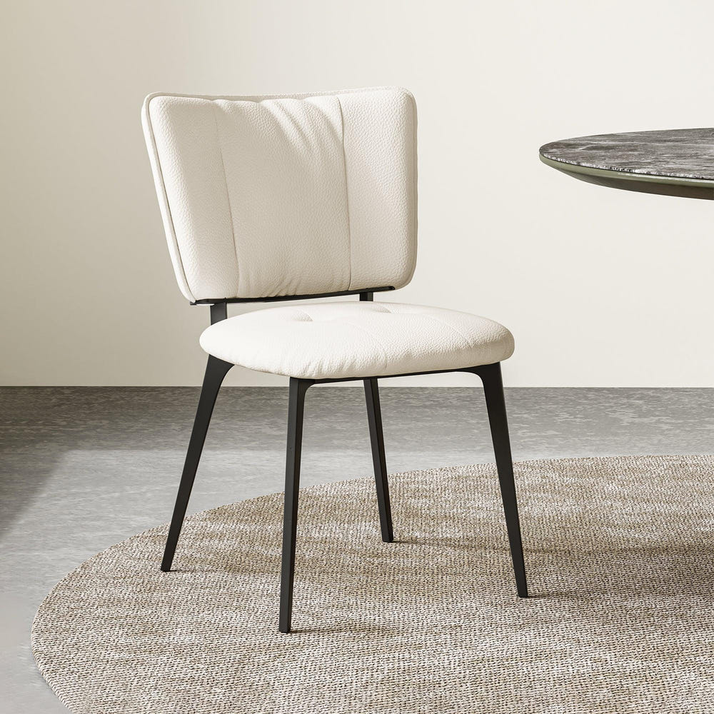 Modern Upholstered Dining Chairs (Set of 2)