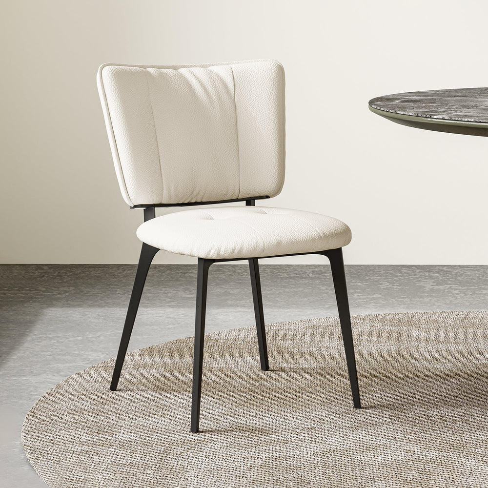 Modern Upholstered Dining Chairs (Set of 2)