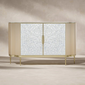 Arcelle Sintered Stone Fluted Sideboard (59")