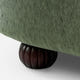 Velaf Chenille Curved Channeled Sofa (87'')