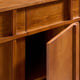 Kalen Ash Wood Geometric Sideboard (63'')